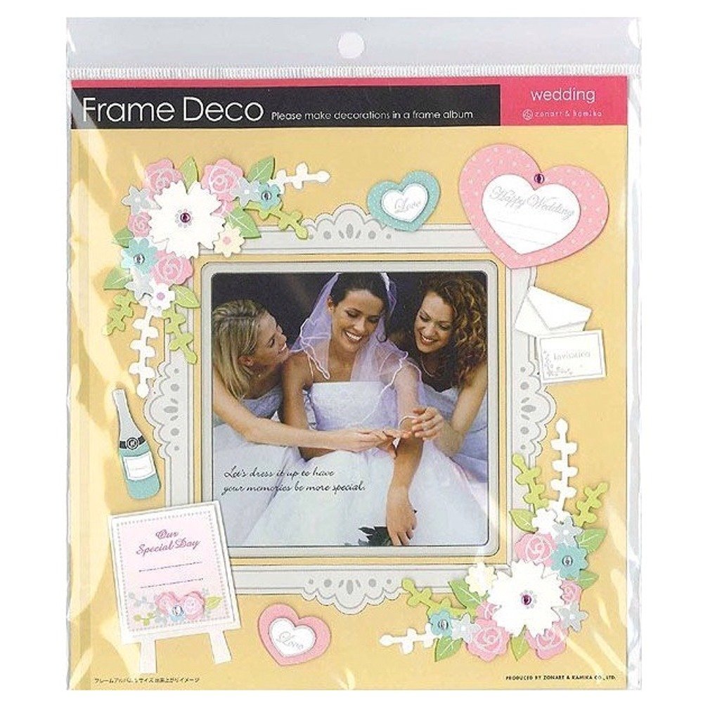 Amazon.co.jp: ゼットアンドケイ アルバム フレームデコ ウェディング